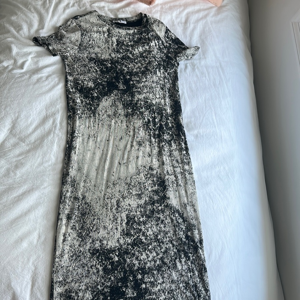 Zara midi t shirt dress